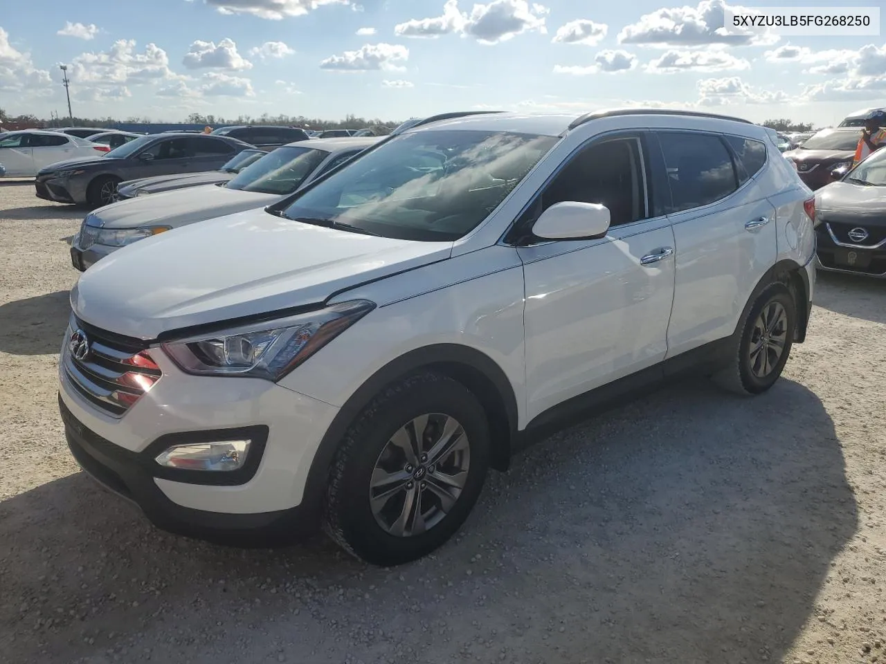 2015 Hyundai Santa Fe Sport VIN: 5XYZU3LB5FG268250 Lot: 77848064