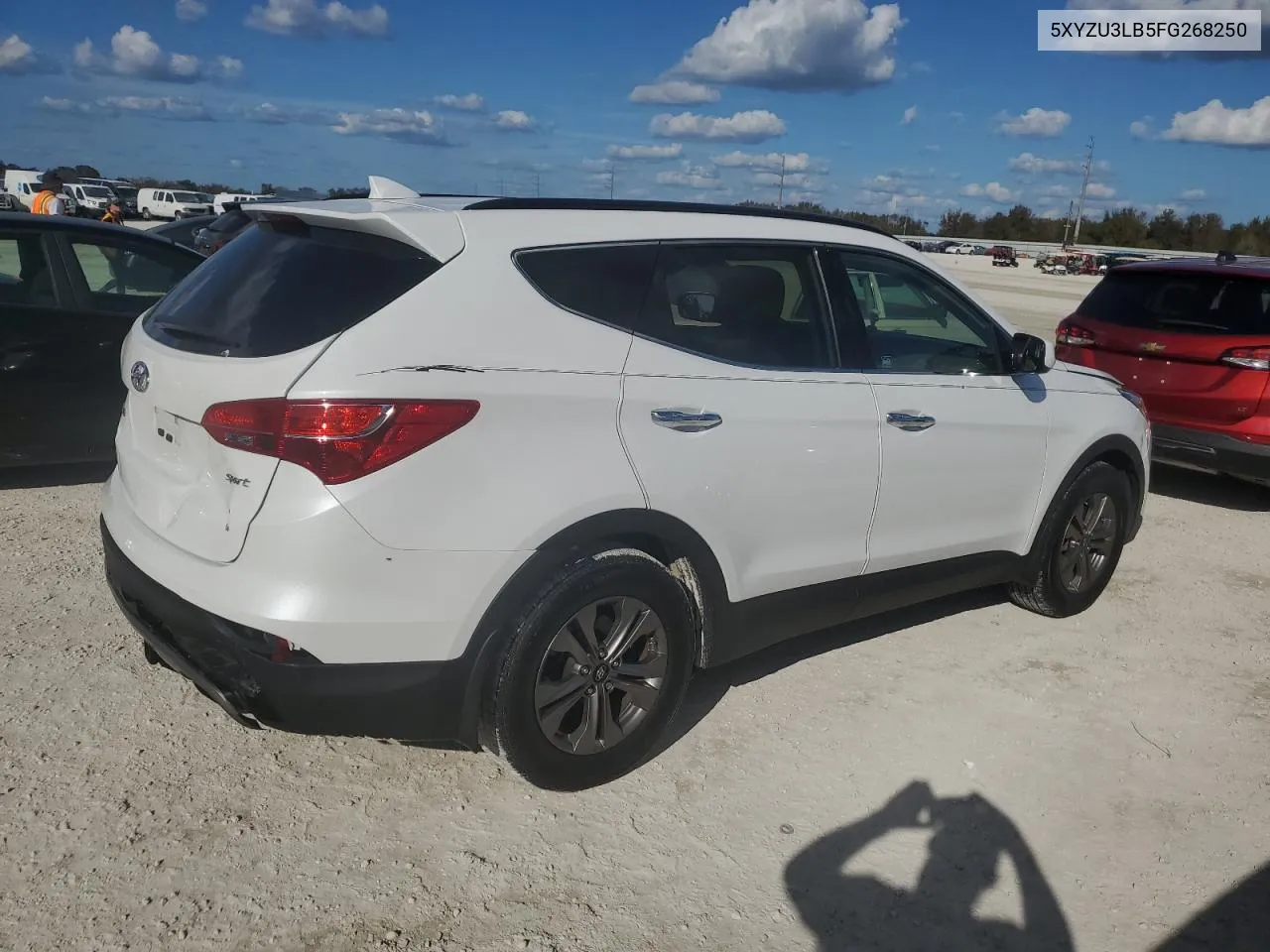 2015 Hyundai Santa Fe Sport VIN: 5XYZU3LB5FG268250 Lot: 77848064