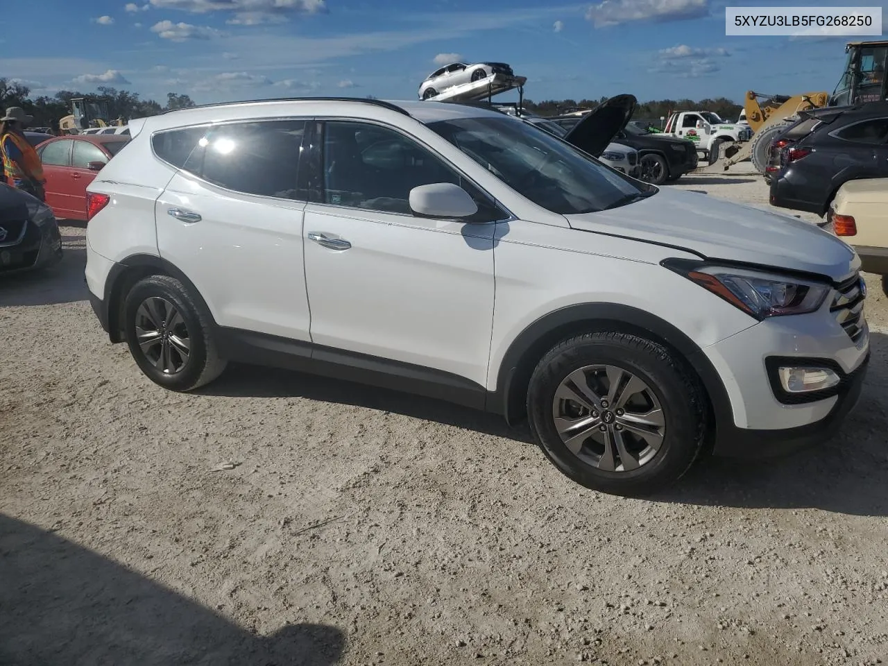 2015 Hyundai Santa Fe Sport VIN: 5XYZU3LB5FG268250 Lot: 77848064