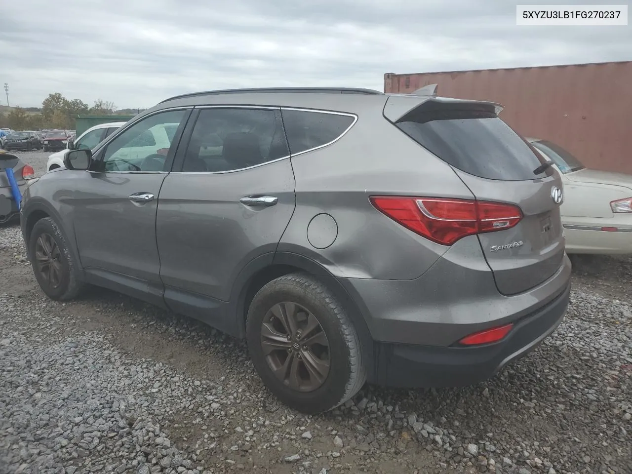 2015 Hyundai Santa Fe Sport VIN: 5XYZU3LB1FG270237 Lot: 78003234