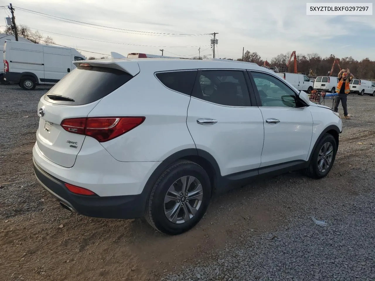 2015 Hyundai Santa Fe Sport VIN: 5XYZTDLBXFG297297 Lot: 78018594