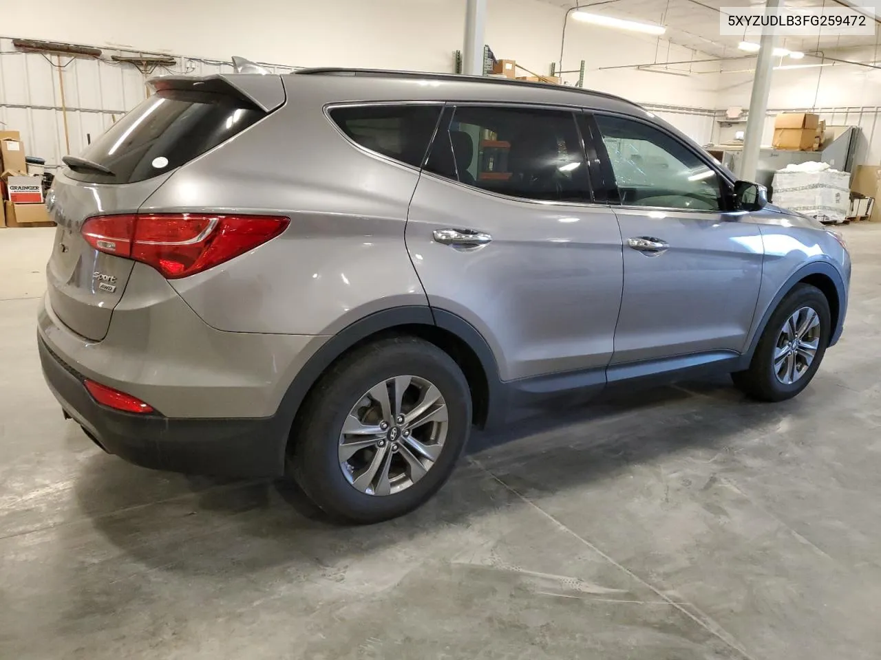 2015 Hyundai Santa Fe Sport VIN: 5XYZUDLB3FG259472 Lot: 78060354