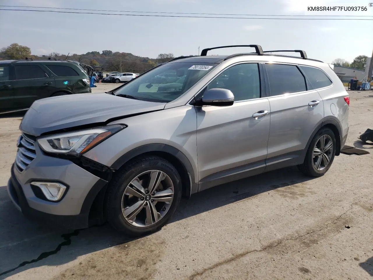 2015 Hyundai Santa Fe Gls VIN: KM8SR4HF7FU093756 Lot: 78070054