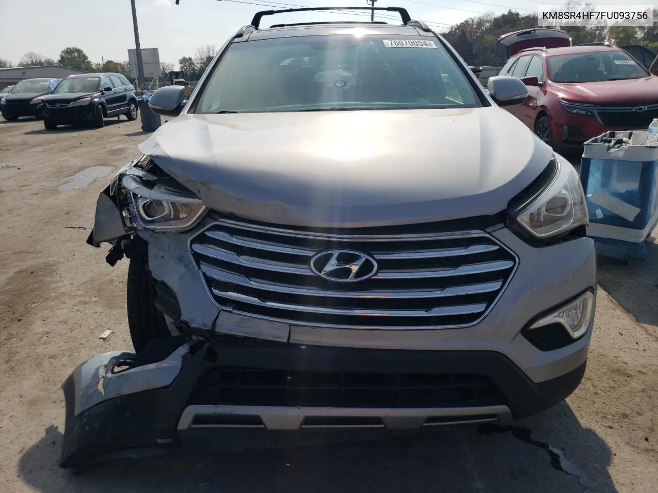 2015 Hyundai Santa Fe Gls VIN: KM8SR4HF7FU093756 Lot: 78070054