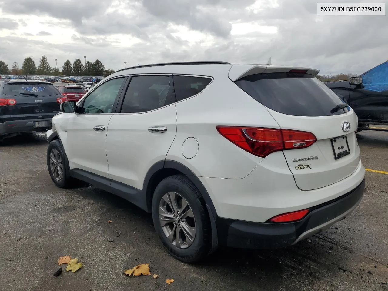 2015 Hyundai Santa Fe Sport VIN: 5XYZUDLB5FG239000 Lot: 78138634