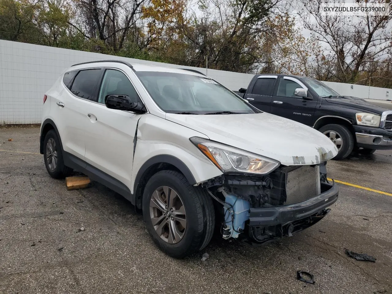 2015 Hyundai Santa Fe Sport VIN: 5XYZUDLB5FG239000 Lot: 78138634