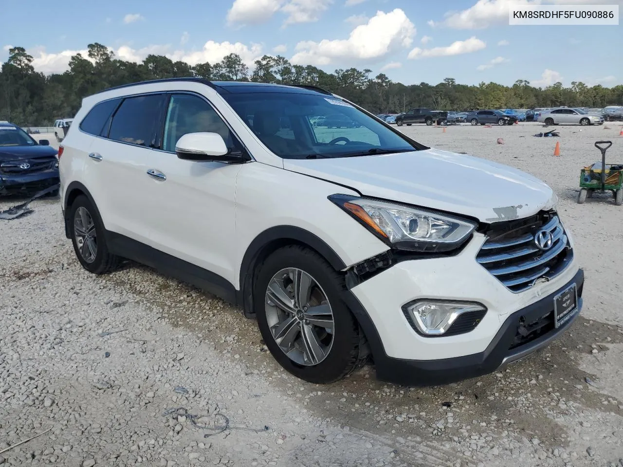 2015 Hyundai Santa Fe Gls VIN: KM8SRDHF5FU090886 Lot: 78244304