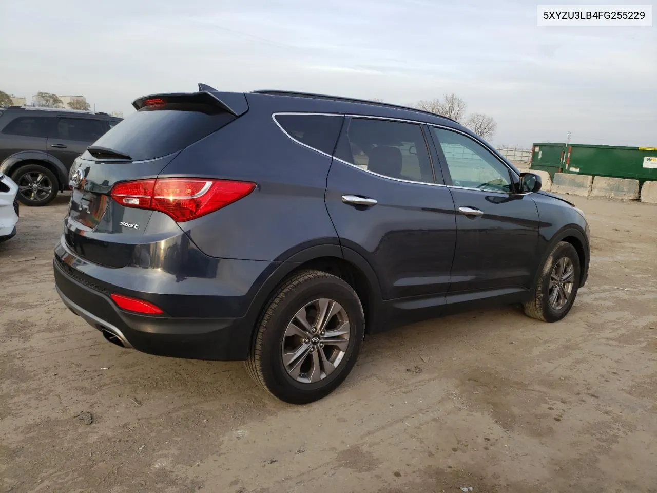 2015 Hyundai Santa Fe Sport VIN: 5XYZU3LB4FG255229 Lot: 78245334