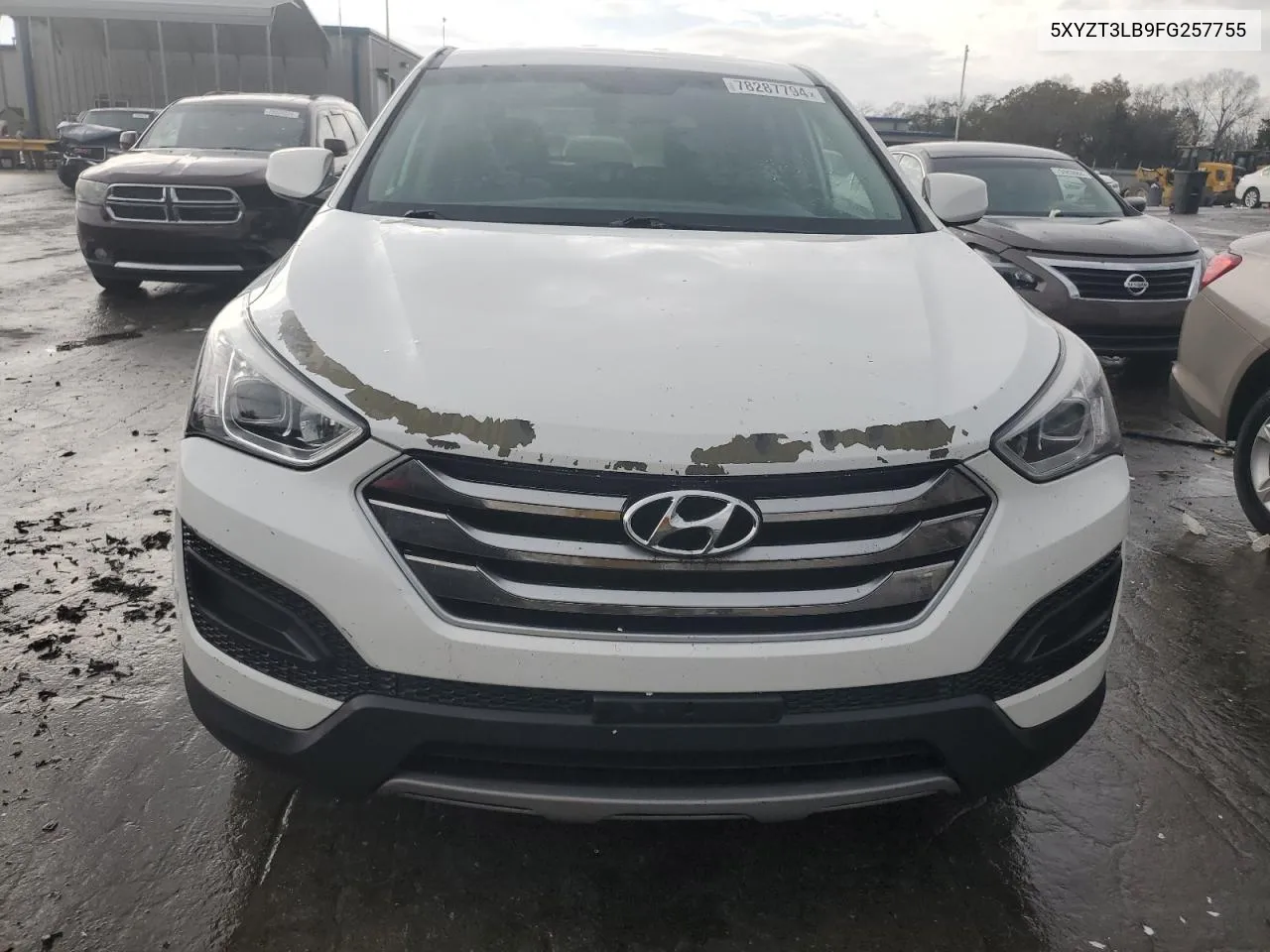 2015 Hyundai Santa Fe Sport VIN: 5XYZT3LB9FG257755 Lot: 78287794