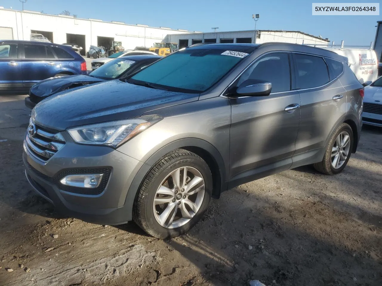 2015 Hyundai Santa Fe Sport VIN: 5XYZW4LA3FG264348 Lot: 78452644