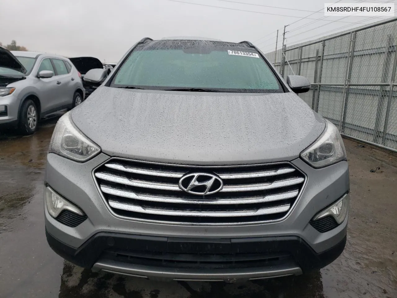 2015 Hyundai Santa Fe Gls VIN: KM8SRDHF4FU108567 Lot: 78613354