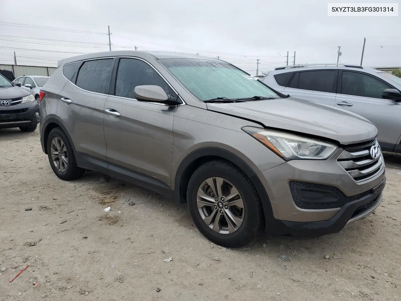 2015 Hyundai Santa Fe Sport VIN: 5XYZT3LB3FG301314 Lot: 78744894