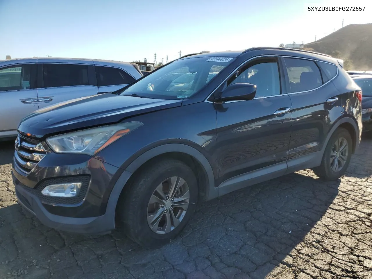 2015 Hyundai Santa Fe Sport VIN: 5XYZU3LB0FG272657 Lot: 78940034