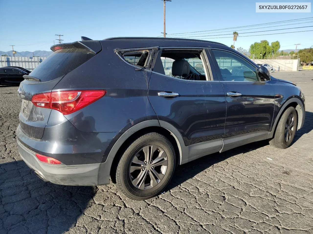 2015 Hyundai Santa Fe Sport VIN: 5XYZU3LB0FG272657 Lot: 78940034