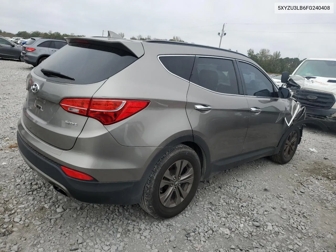 2015 Hyundai Santa Fe Sport VIN: 5XYZU3LB6FG240408 Lot: 79468204