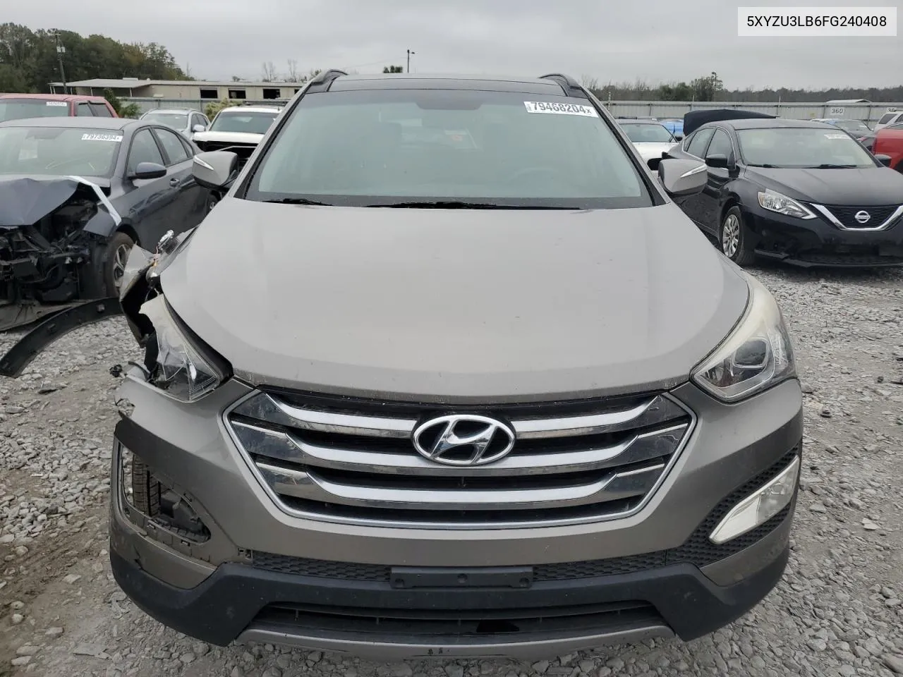 2015 Hyundai Santa Fe Sport VIN: 5XYZU3LB6FG240408 Lot: 79468204