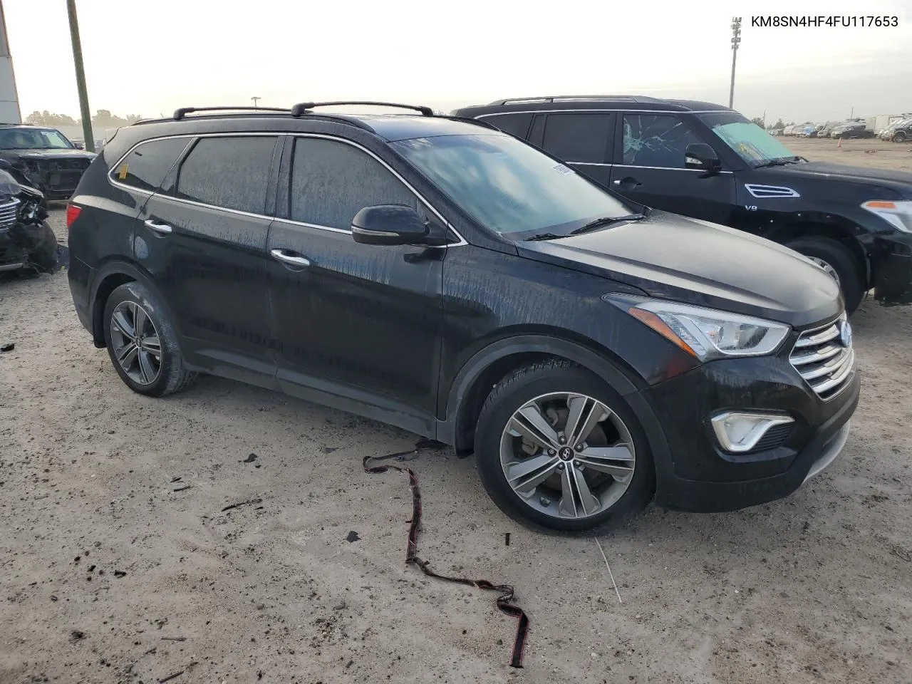 2015 Hyundai Santa Fe Gls VIN: KM8SN4HF4FU117653 Lot: 79588874