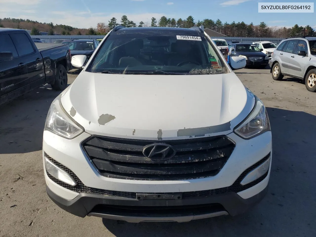 2015 Hyundai Santa Fe Sport VIN: 5XYZUDLB0FG264192 Lot: 79691454