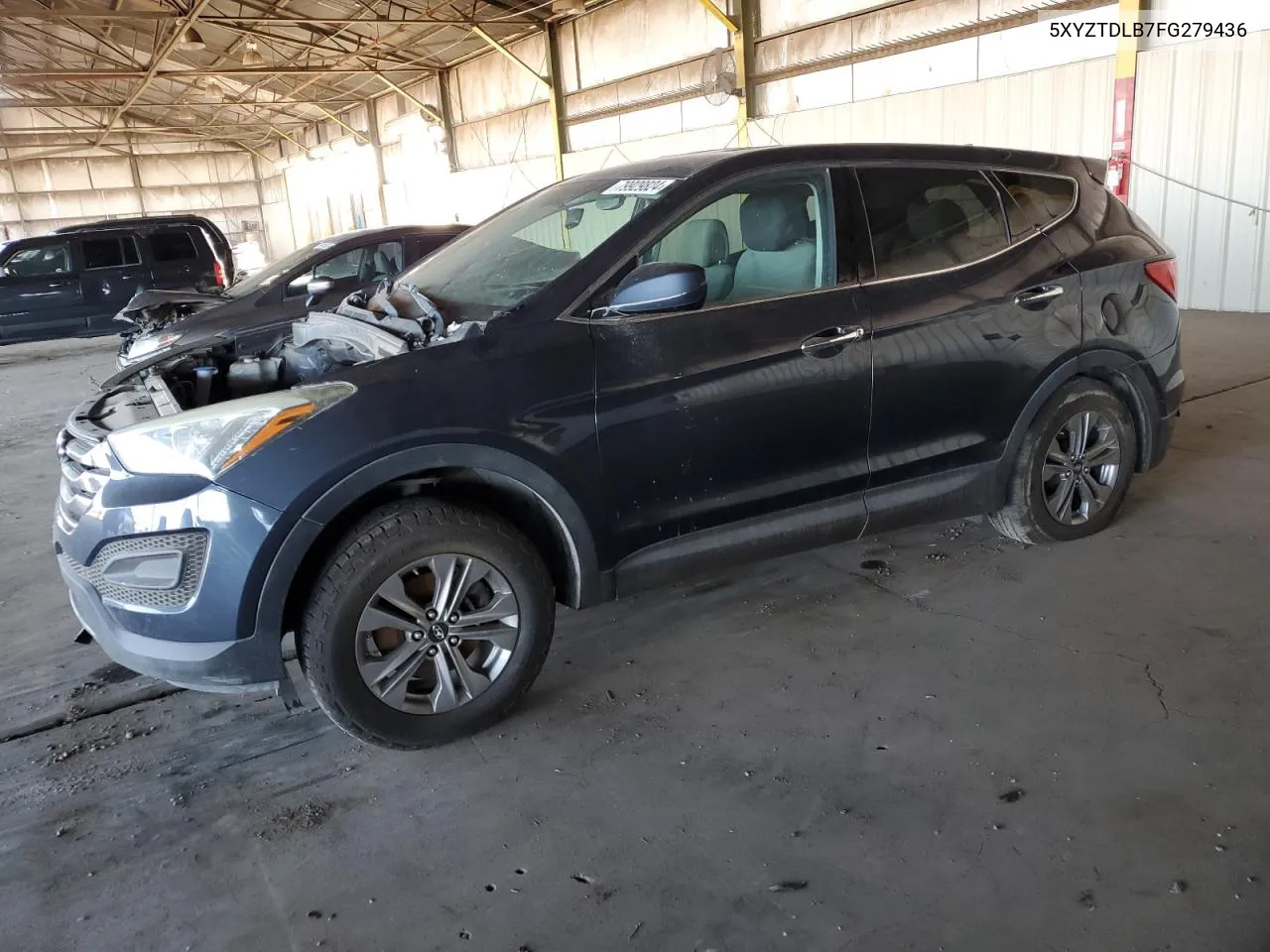 2015 Hyundai Santa Fe Sport VIN: 5XYZTDLB7FG279436 Lot: 79929824