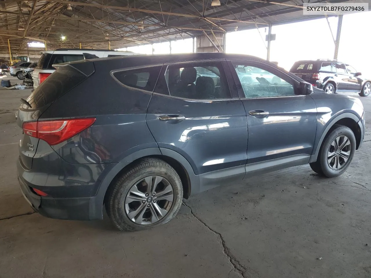 2015 Hyundai Santa Fe Sport VIN: 5XYZTDLB7FG279436 Lot: 79929824