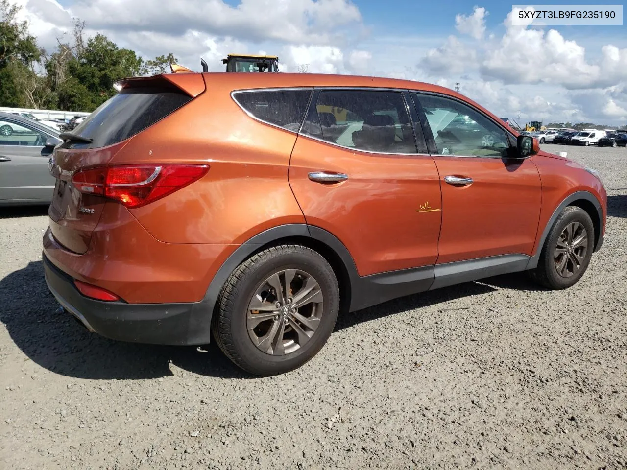 2015 Hyundai Santa Fe Sport VIN: 5XYZT3LB9FG235190 Lot: 80126614