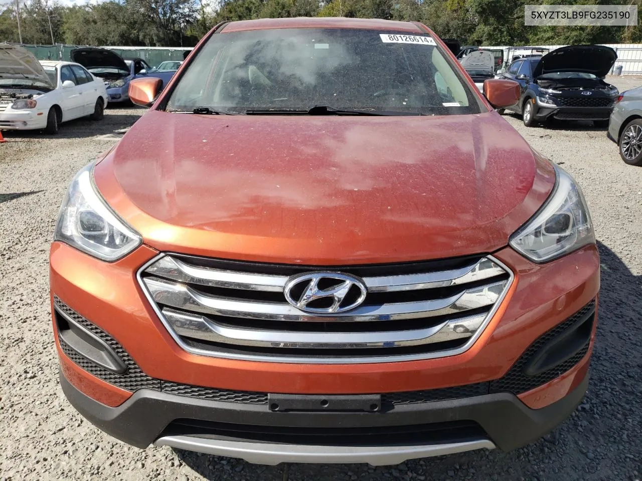 2015 Hyundai Santa Fe Sport VIN: 5XYZT3LB9FG235190 Lot: 80126614