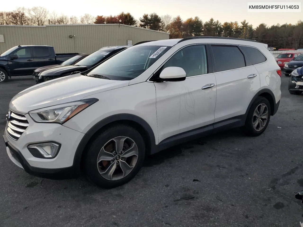 2015 Hyundai Santa Fe Gls VIN: KM8SMDHF5FU114053 Lot: 80654984