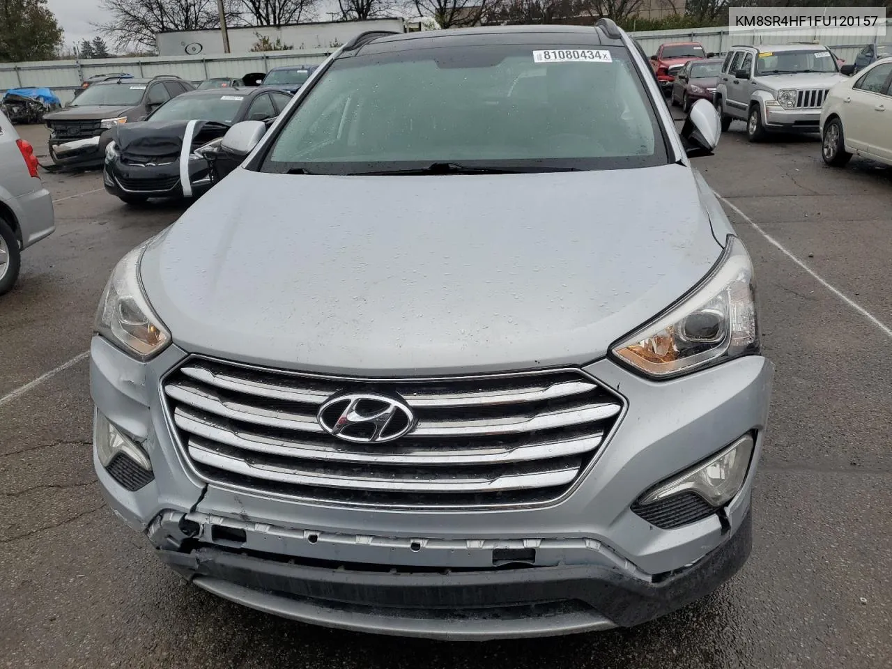 2015 Hyundai Santa Fe Gls VIN: KM8SR4HF1FU120157 Lot: 81080434