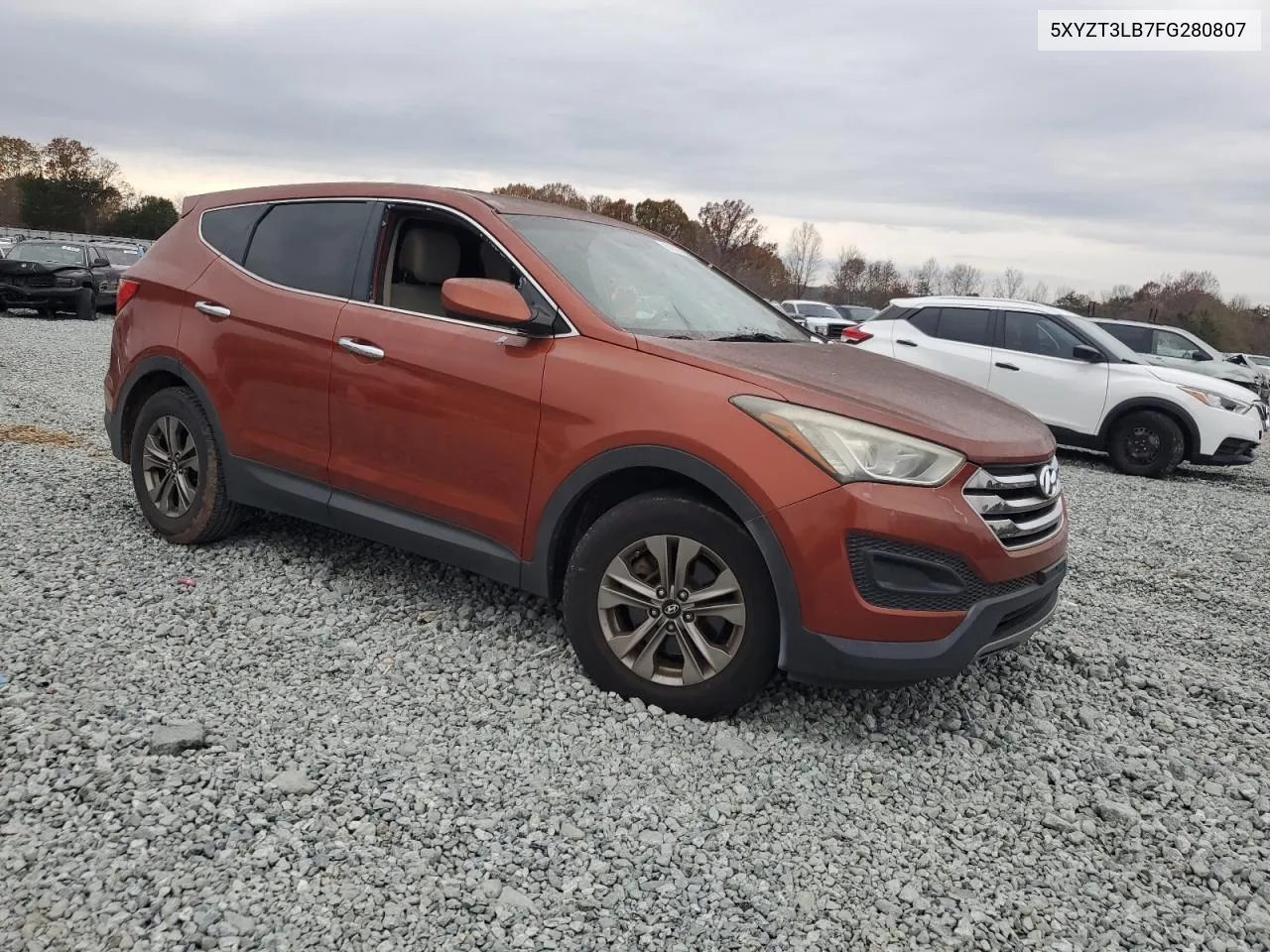 2015 Hyundai Santa Fe Sport VIN: 5XYZT3LB7FG280807 Lot: 81537254