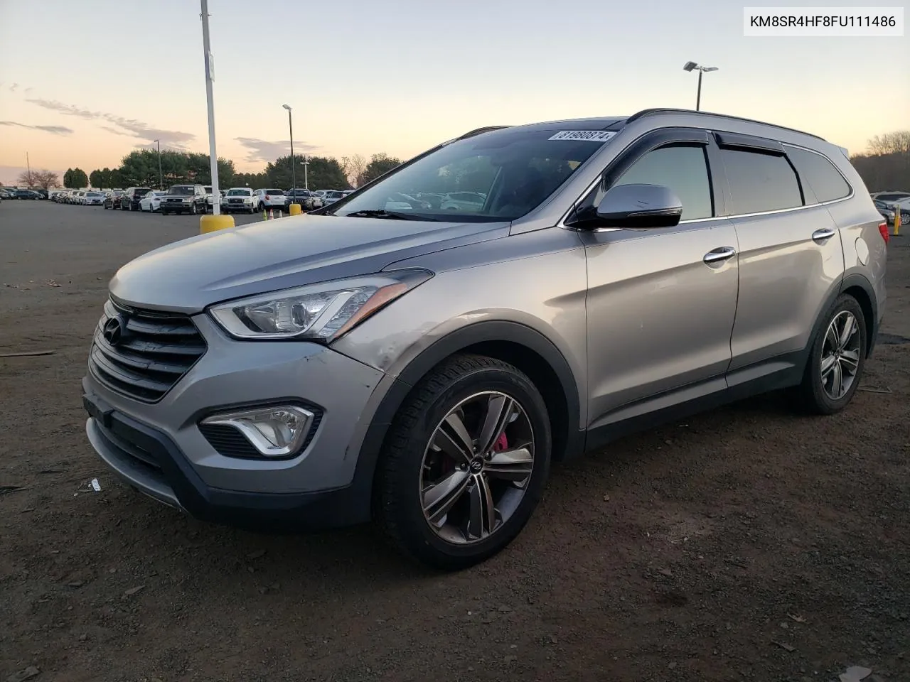 2015 Hyundai Santa Fe Gls VIN: KM8SR4HF8FU111486 Lot: 81980874