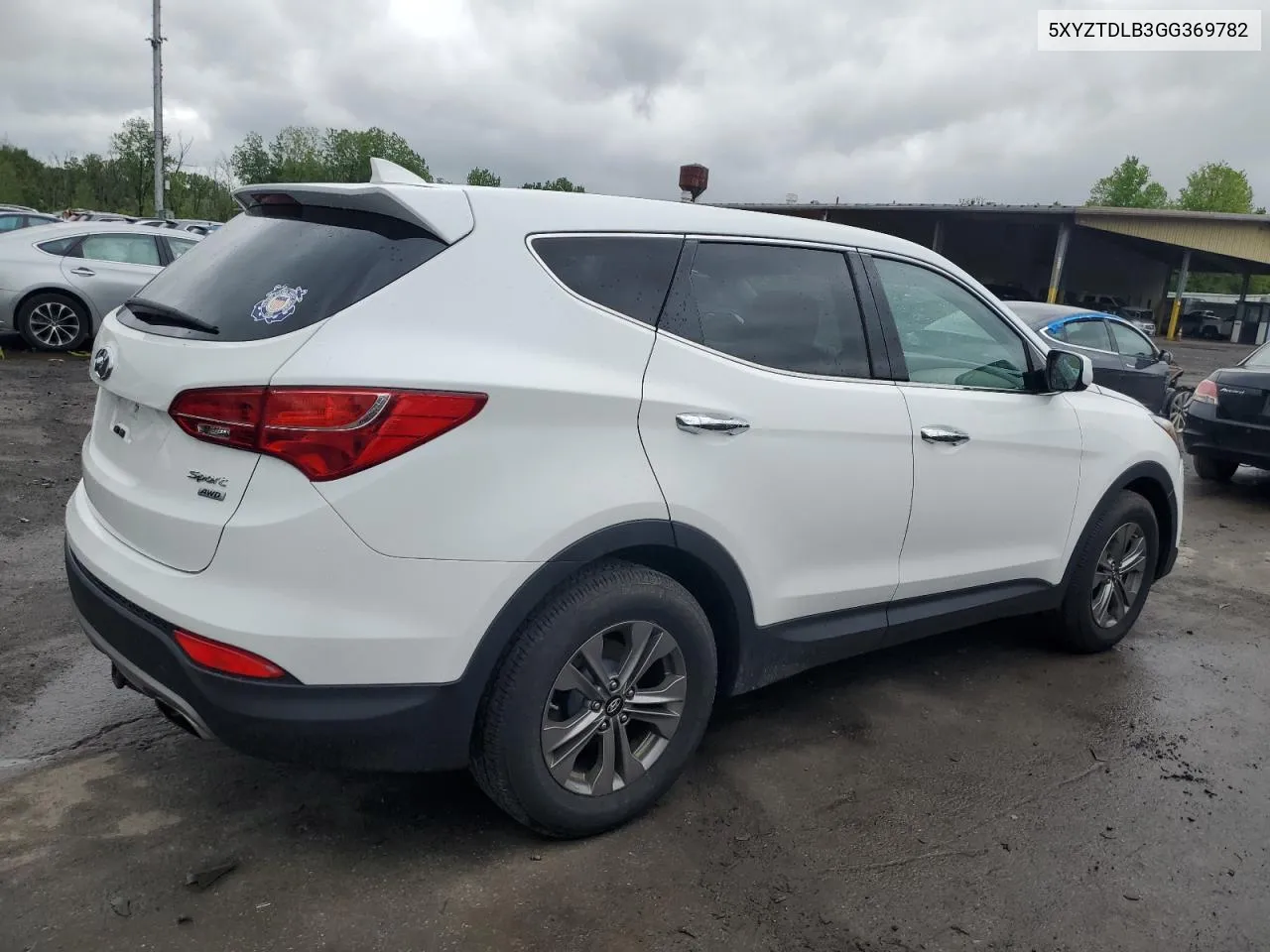 5XYZTDLB3GG369782 2016 Hyundai Santa Fe Sport