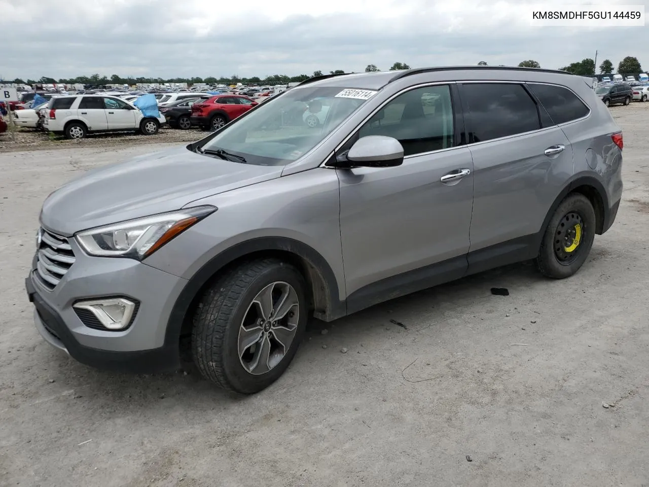 KM8SMDHF5GU144459 2016 Hyundai Santa Fe Se