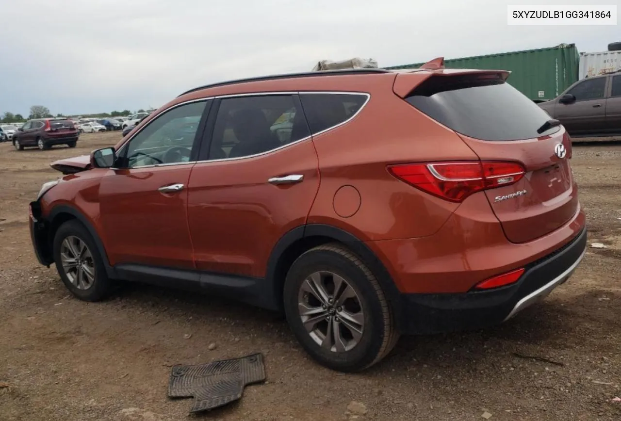 2016 Hyundai Santa Fe Sport VIN: 5XYZUDLB1GG341864 Lot: 56273004