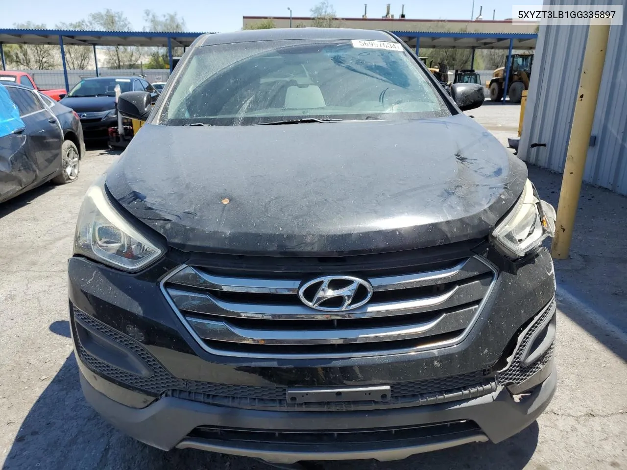 5XYZT3LB1GG335897 2016 Hyundai Santa Fe Sport