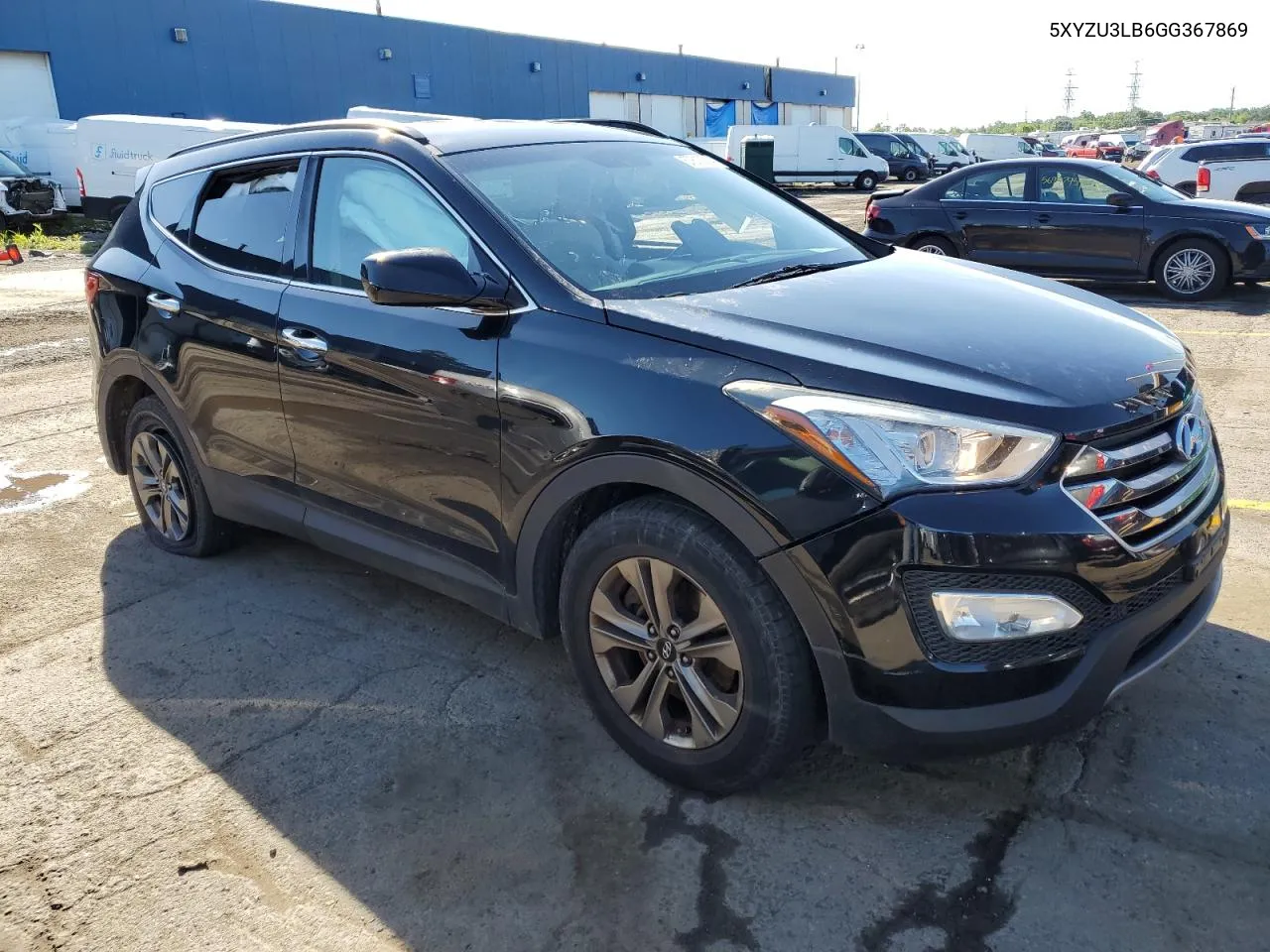 2016 Hyundai Santa Fe Sport VIN: 5XYZU3LB6GG367869 Lot: 57618504