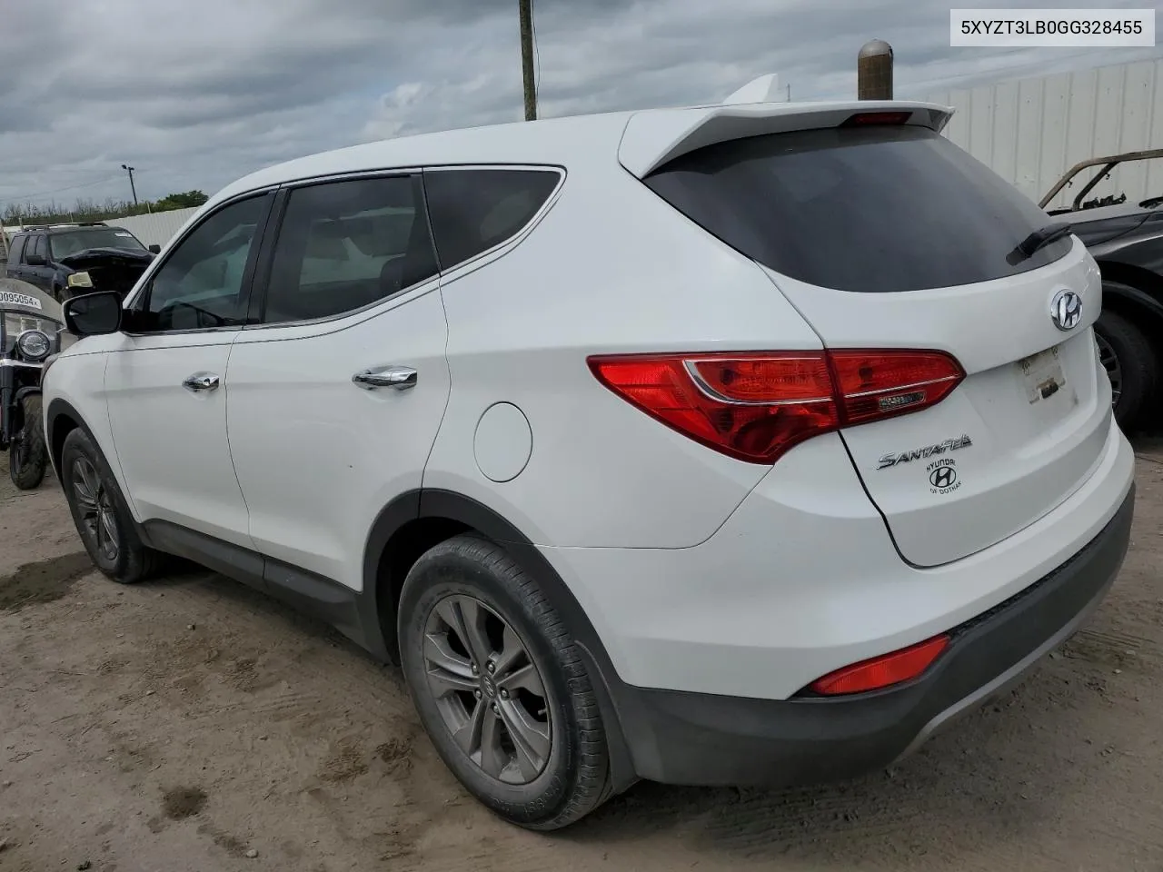 2016 Hyundai Santa Fe Sport VIN: 5XYZT3LB0GG328455 Lot: 60050494