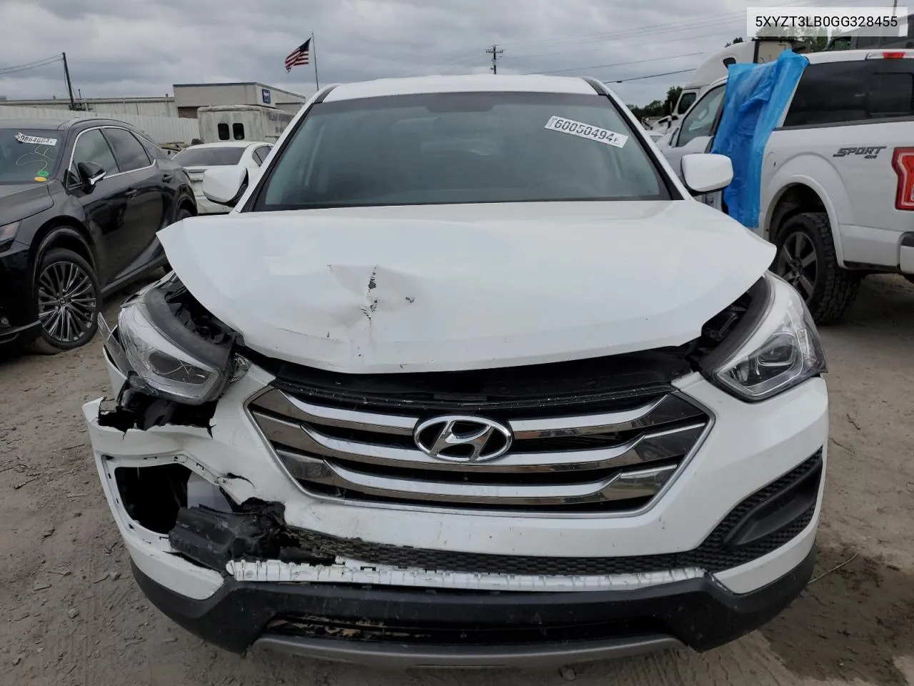 5XYZT3LB0GG328455 2016 Hyundai Santa Fe Sport