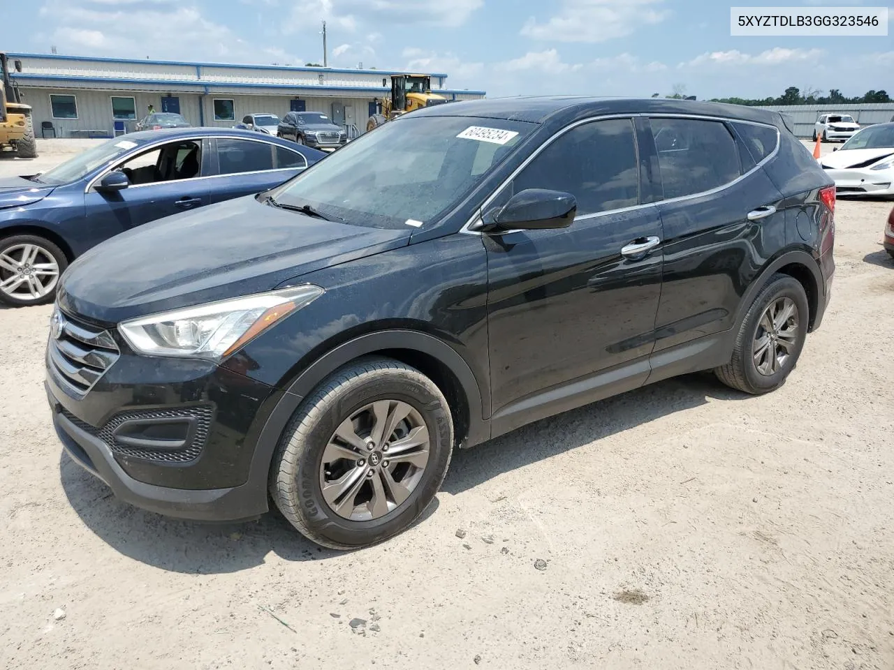 2016 Hyundai Santa Fe Sport VIN: 5XYZTDLB3GG323546 Lot: 60495234