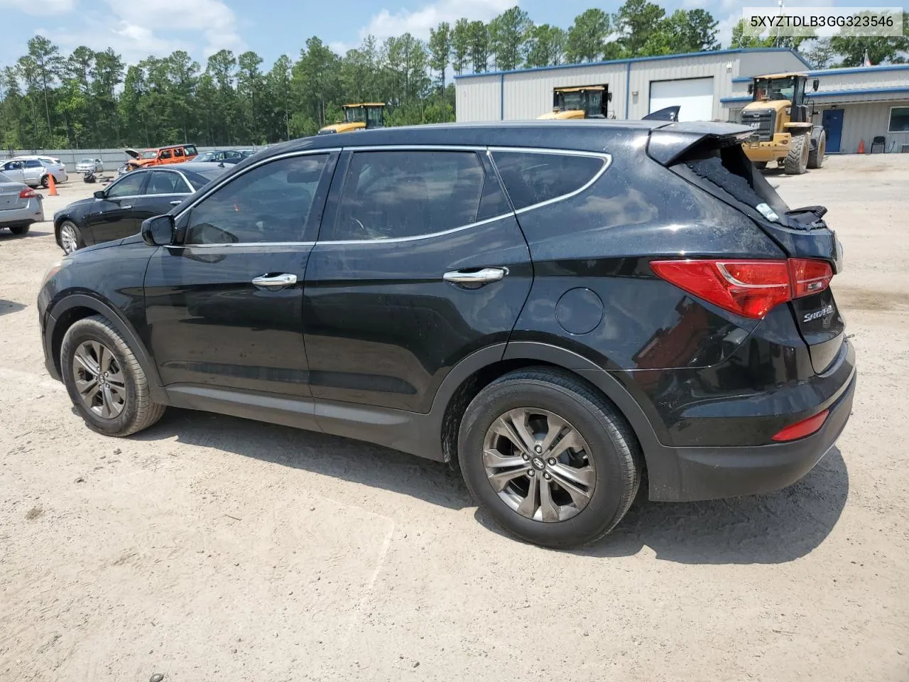 2016 Hyundai Santa Fe Sport VIN: 5XYZTDLB3GG323546 Lot: 60495234