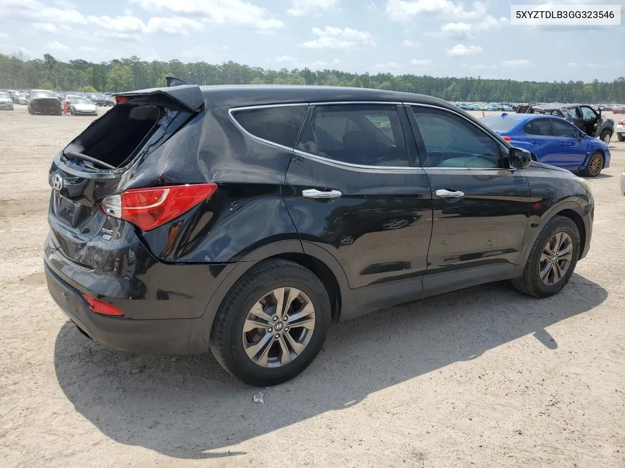 5XYZTDLB3GG323546 2016 Hyundai Santa Fe Sport