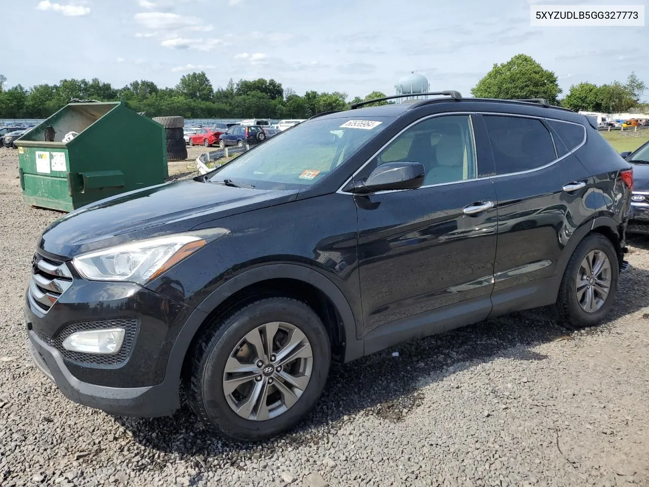 2016 Hyundai Santa Fe Sport VIN: 5XYZUDLB5GG327773 Lot: 60936964