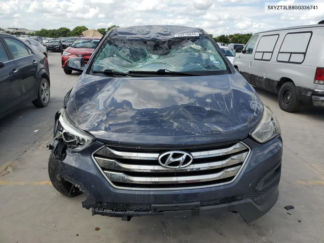 5XYZT3LB8GG336741 2016 Hyundai Santa Fe Sport