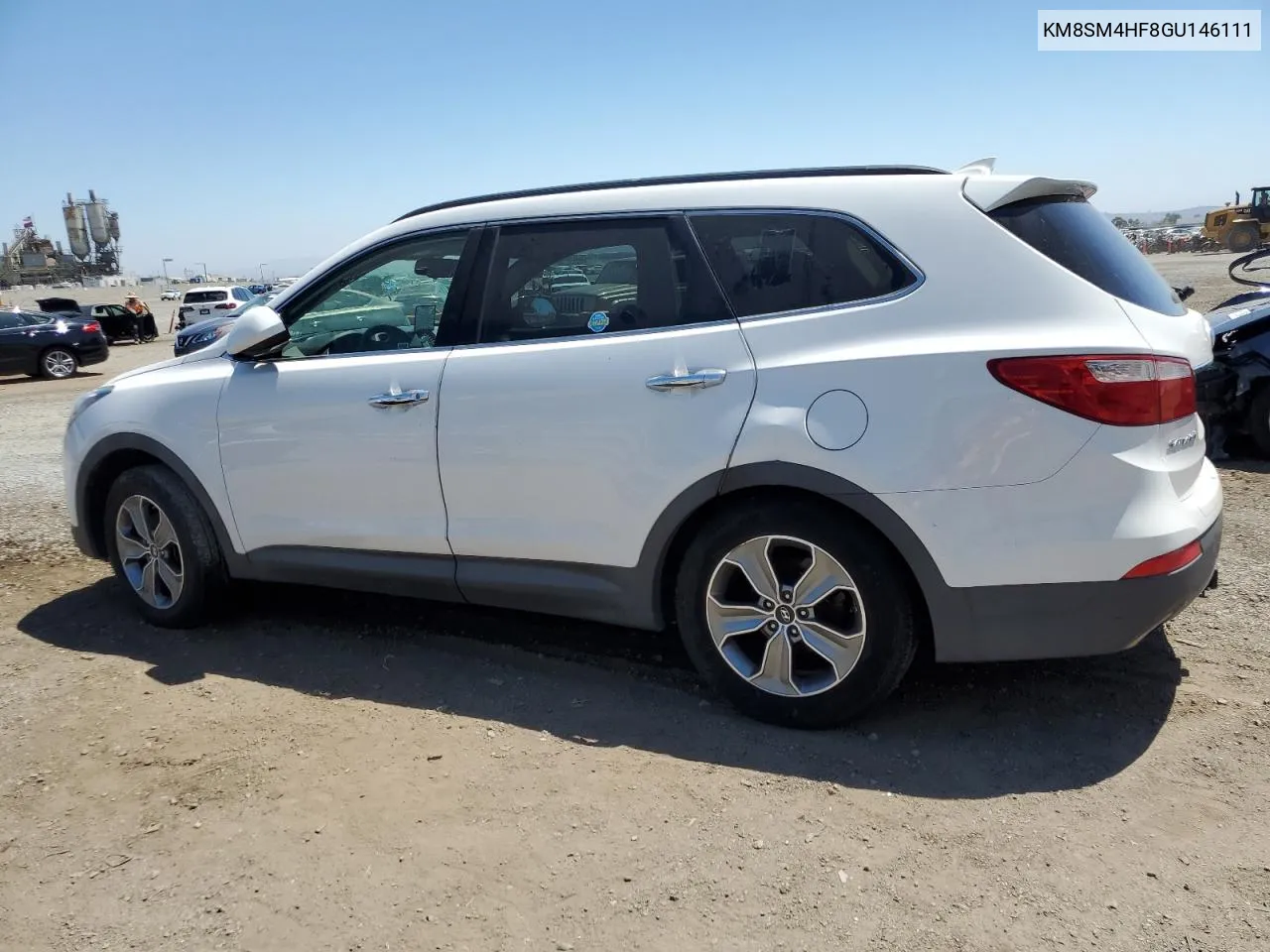 2016 Hyundai Santa Fe Se VIN: KM8SM4HF8GU146111 Lot: 61462264