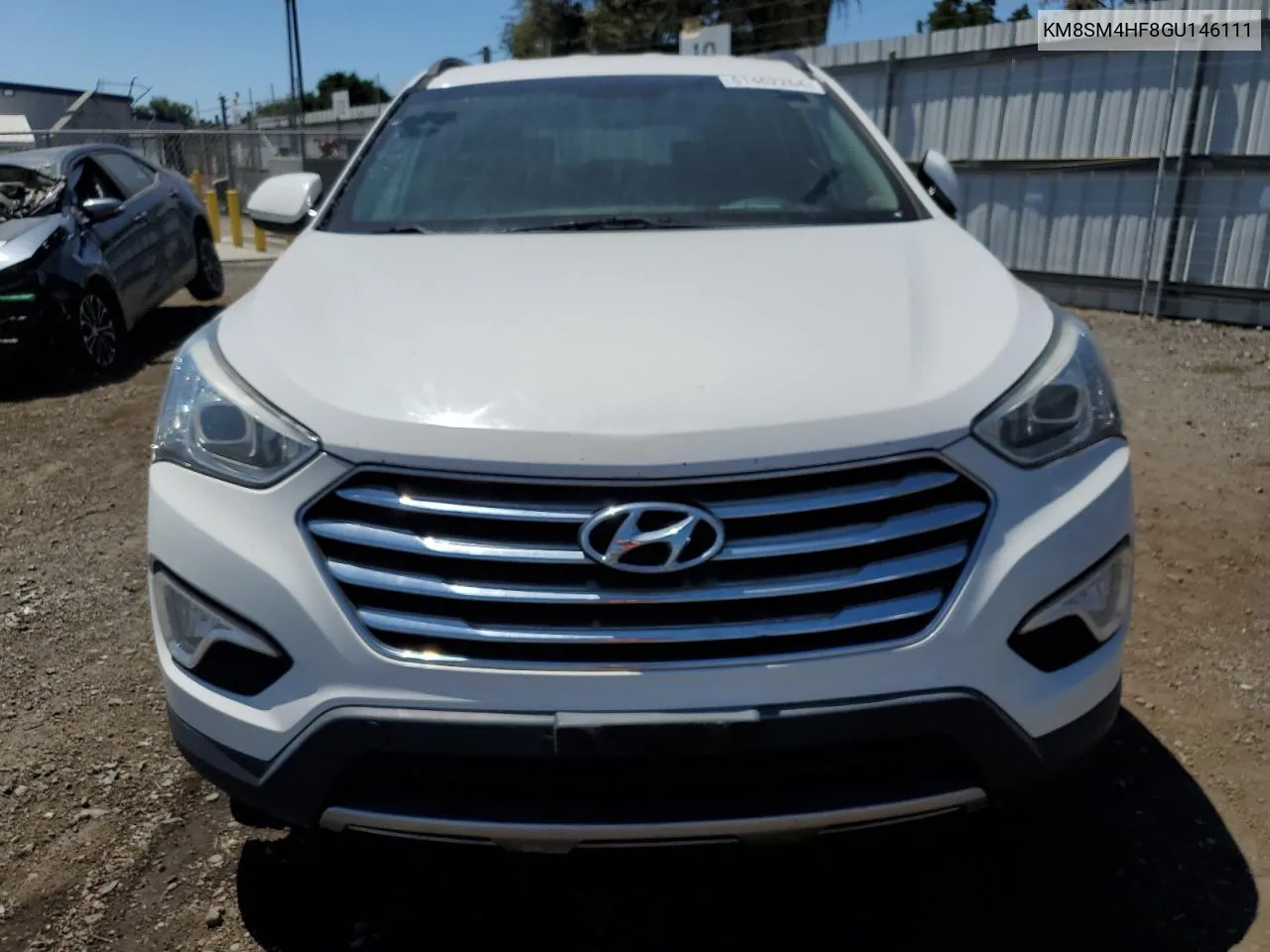 KM8SM4HF8GU146111 2016 Hyundai Santa Fe Se