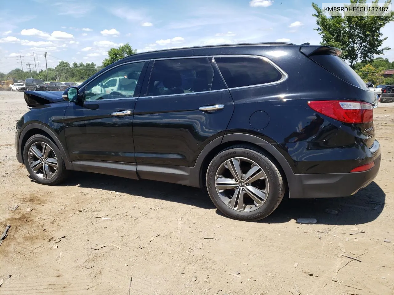 KM8SRDHF6GU137487 2016 Hyundai Santa Fe Se Ultimate