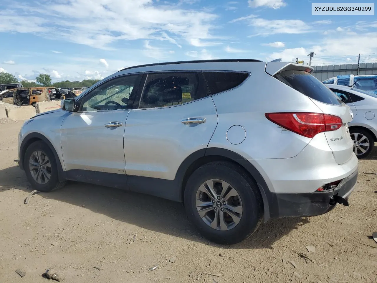 XYZUDLB2GG340299 2016 Hyundai Santa Fe S