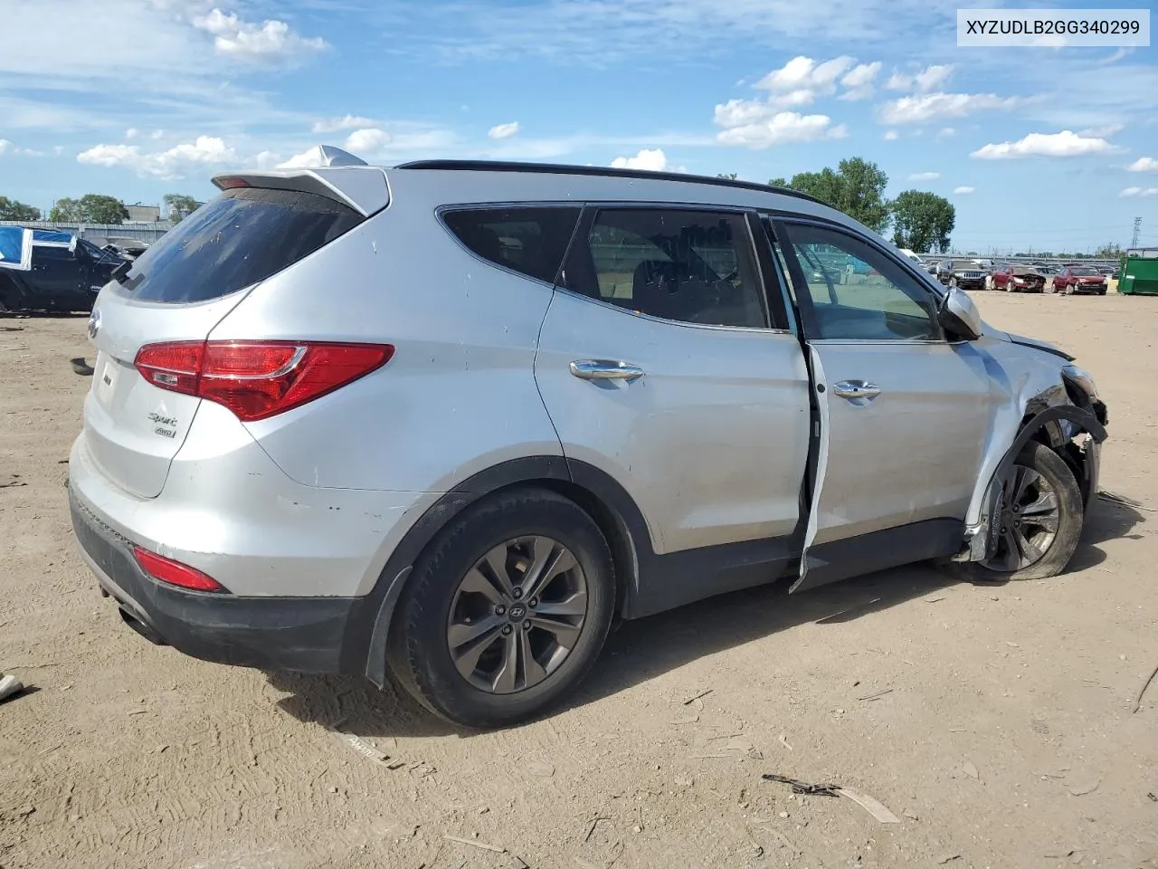 XYZUDLB2GG340299 2016 Hyundai Santa Fe S