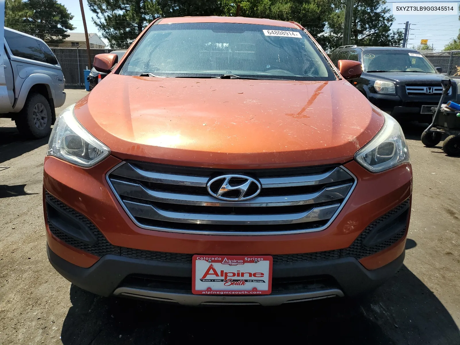 5XYZT3LB9GG345514 2016 Hyundai Santa Fe Sport