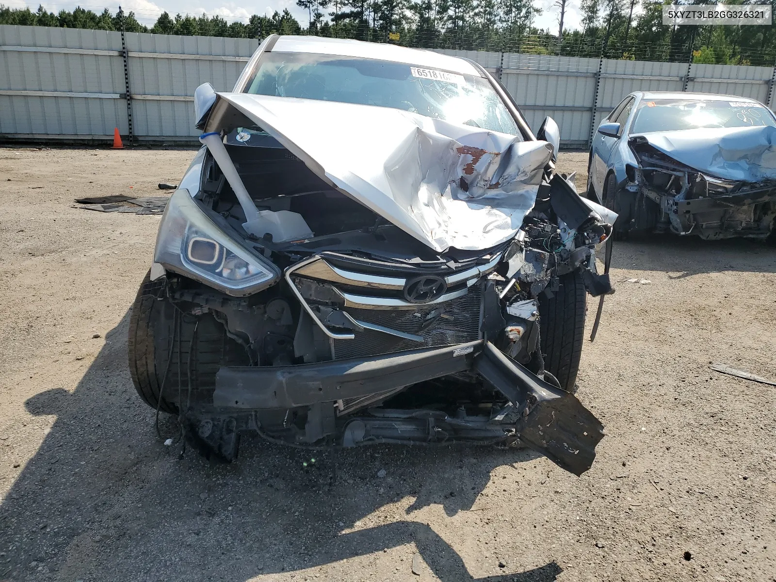 5XYZT3LB2GG326321 2016 Hyundai Santa Fe Sport