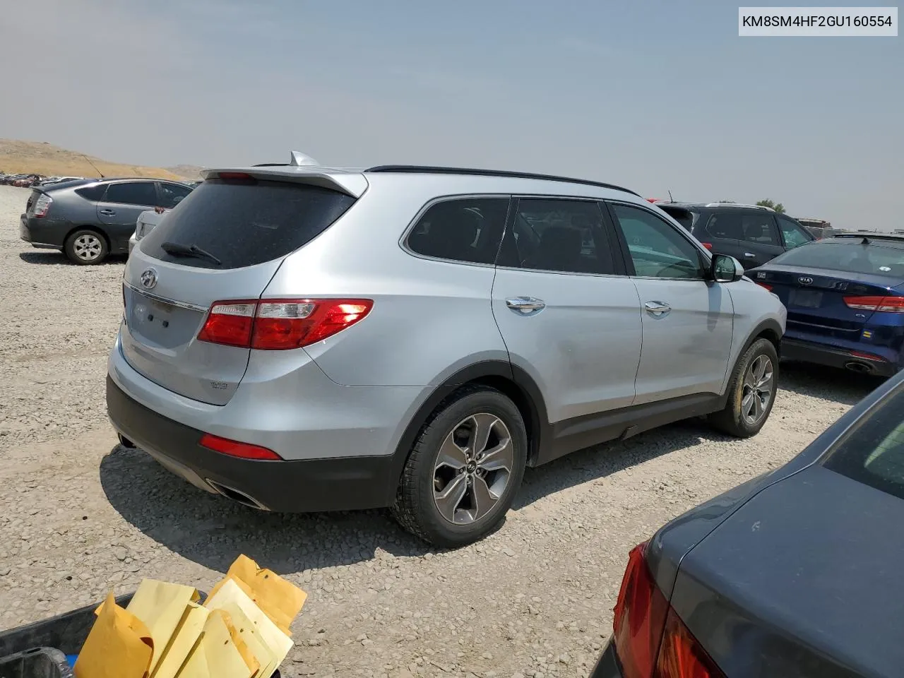 KM8SM4HF2GU160554 2016 Hyundai Santa Fe Se